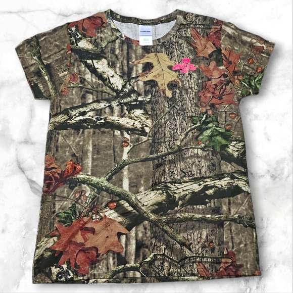 Mossy Oak Break Up Infinity Tee Shirt Wmn size Large - Picture 1 of 5
